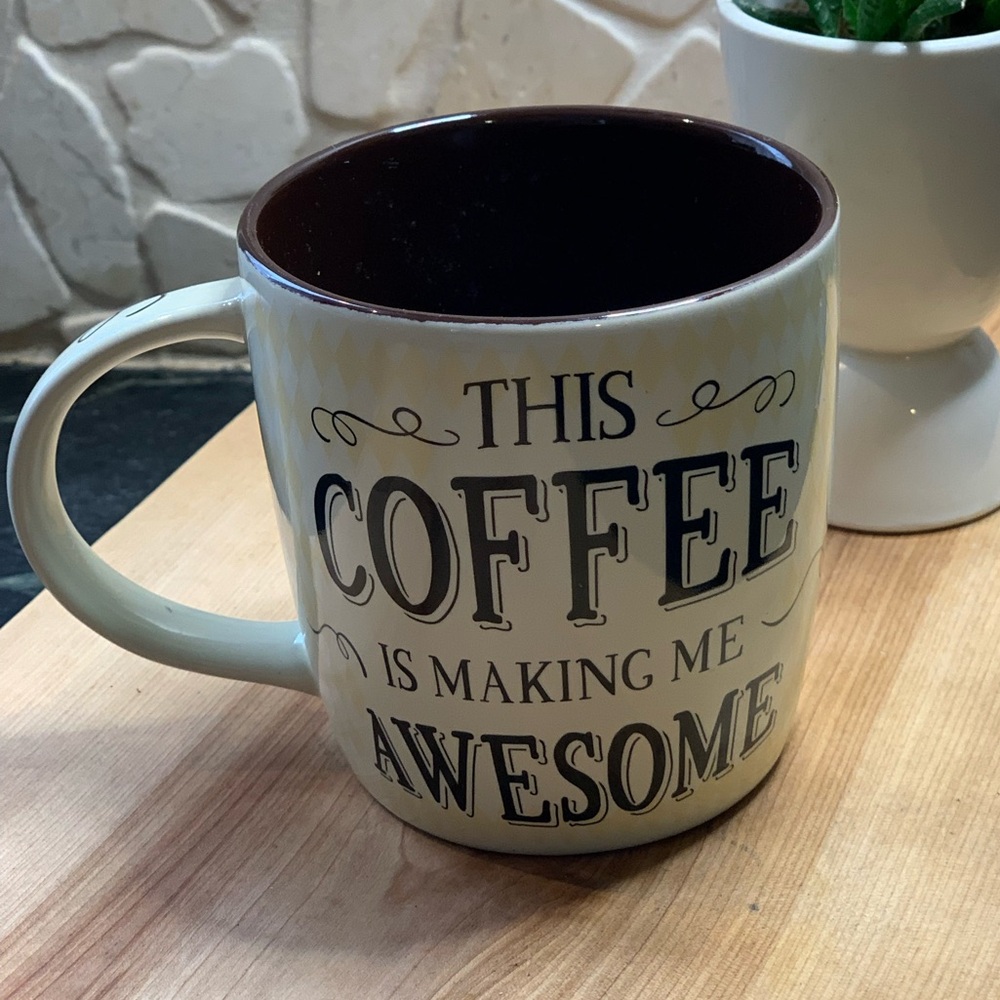 NOSTALGIC ART | This Coffee Is Making Me Awesome Mug
